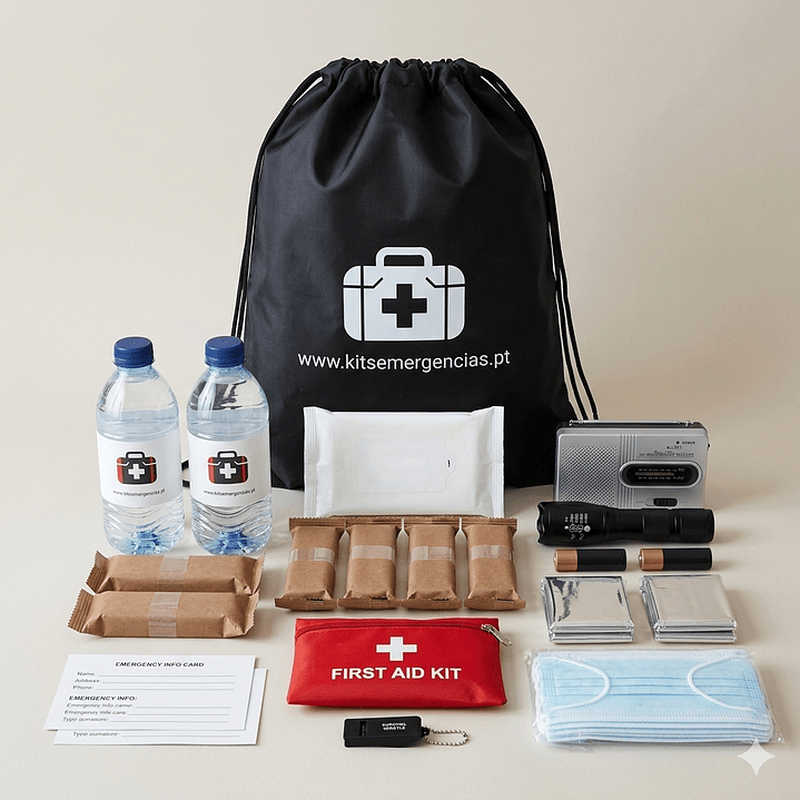 Kit Básico de Emergência - 2 Pessoas 1