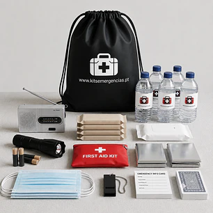Kit Básico de Emergência - 4 Pessoas