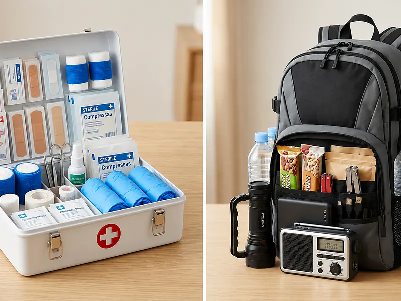 Kit de Emergência vs Kit de Primeiros Socorros: Qual a Diferença?
