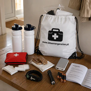 Kit Básico de Emergência — 2 Pessoas
