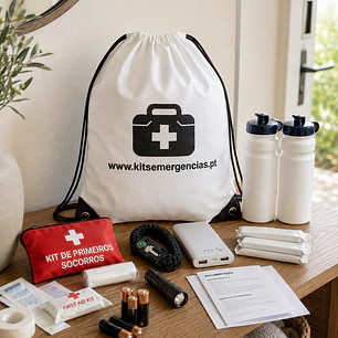Kit Básico de Emergência — 2 Pessoas
