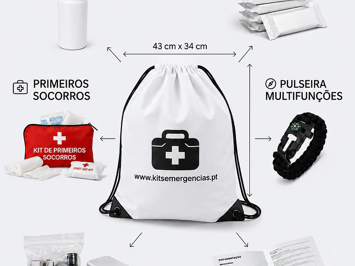Kit Básico de Emergência — 2 Pessoas 4