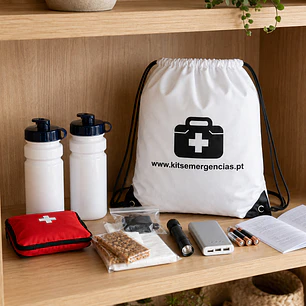 Kit Básico de Emergência — 1 Pessoa