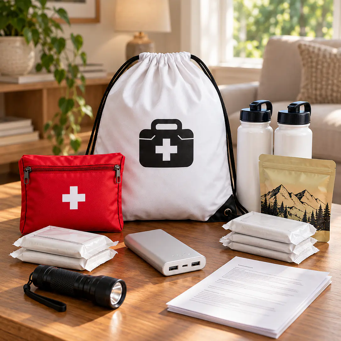 kit emergencia para casa