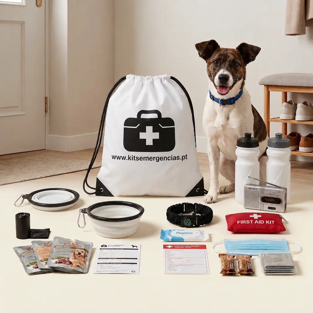 Kit de Emergência para Cão ou Gato