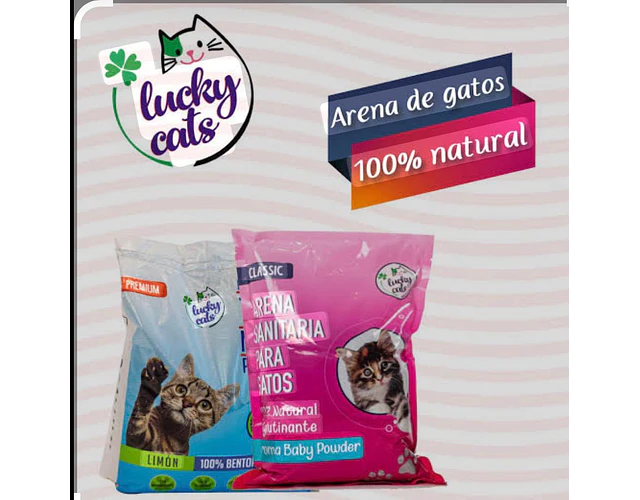 Pack Arenas Lucky   de 2.5 kg 