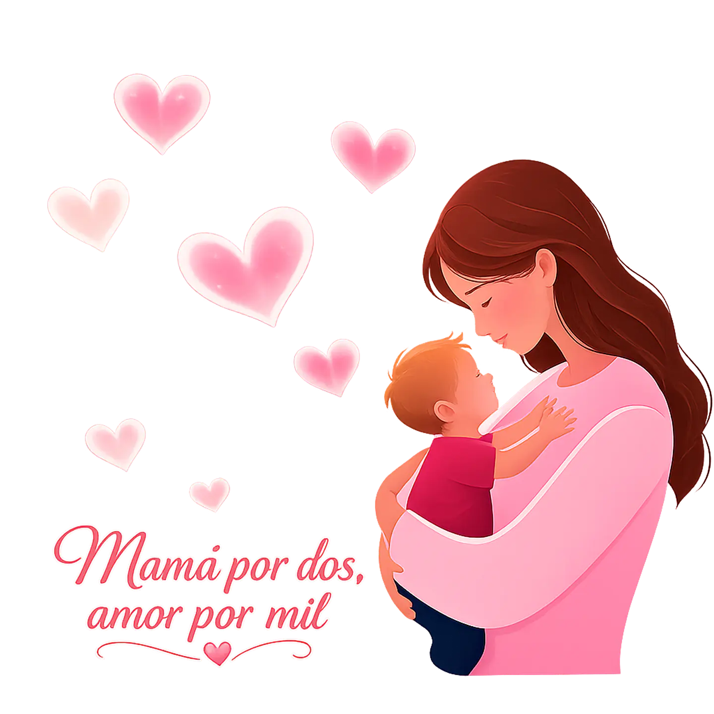 Pack PNG de mamás luchadoras | fondo transparente de alta calidad. 1