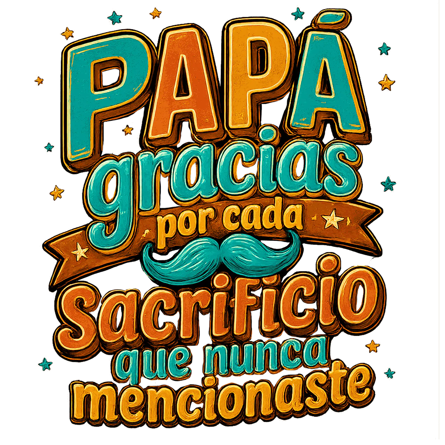 Pack PNGs Papá con Estilo - Diseños Premium con Fondo Transparente para Estampar 2