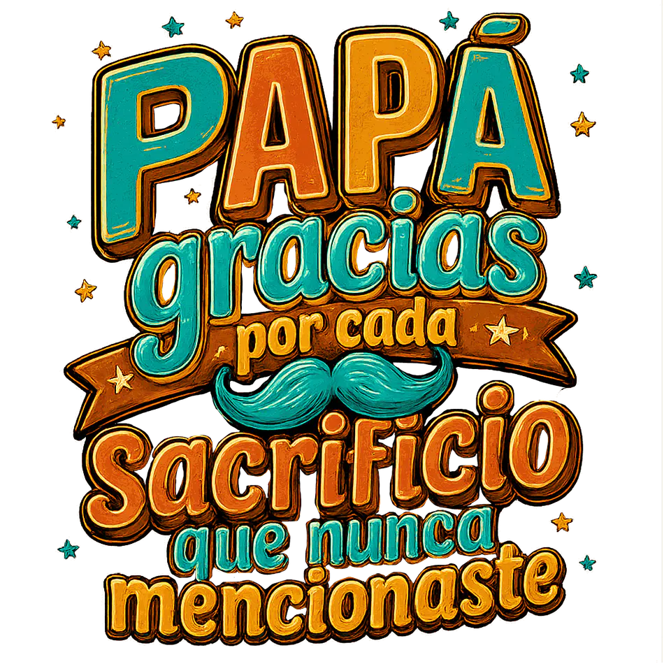 Pack PNGs Papá con Estilo - Diseños Premium con Fondo Transparente para Estampar 2