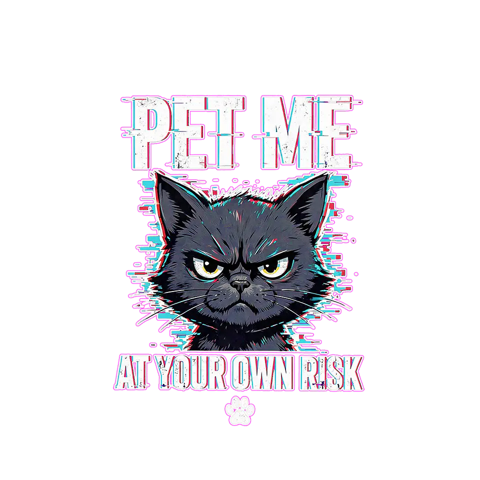 Pack de PNGs de Gatos con Estilo - Diseños Aesthetic en Alta Calidad y Fondo Transparente 4