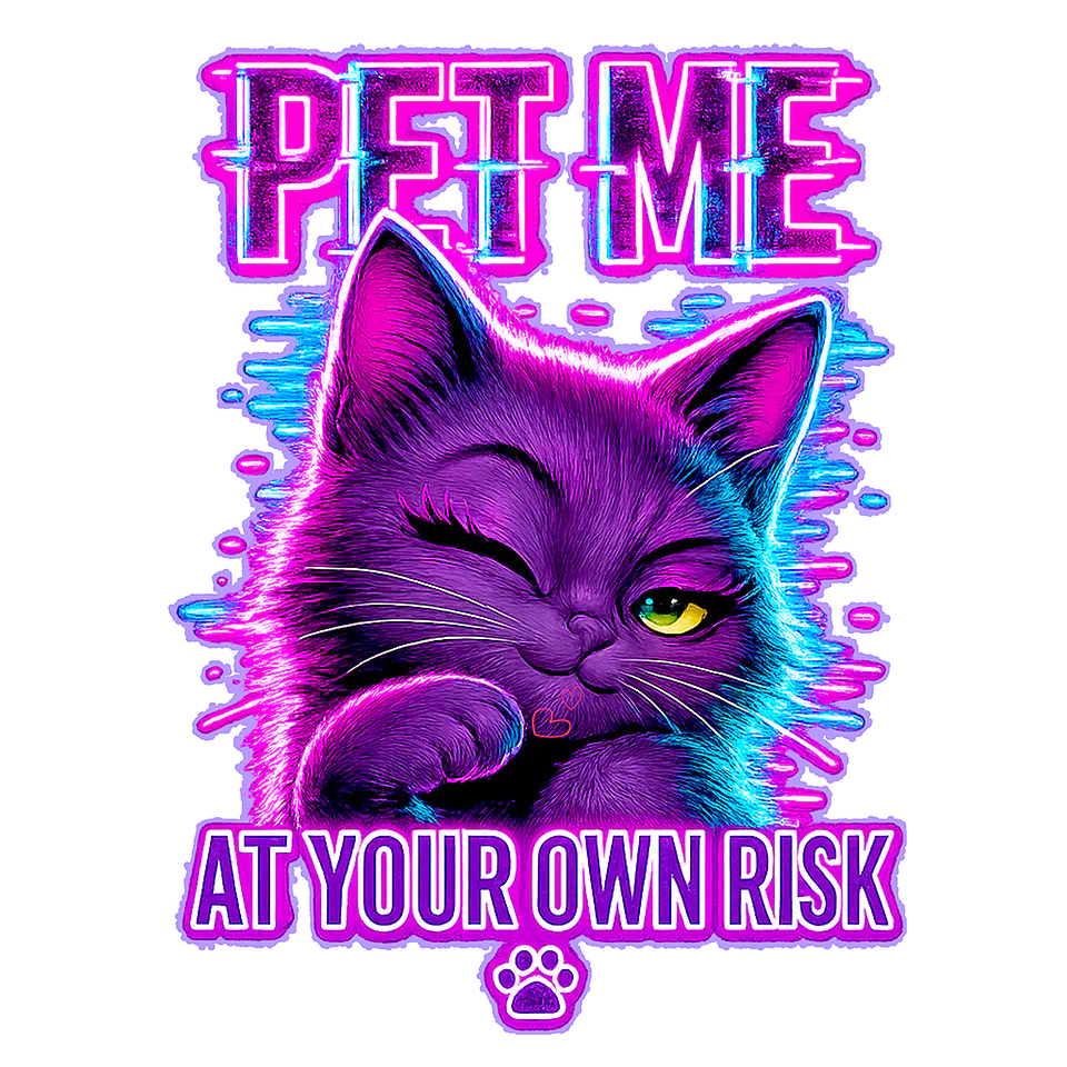 Pack de PNGs de Gatos con Estilo - Diseños Aesthetic en Alta Calidad y Fondo Transparente 1