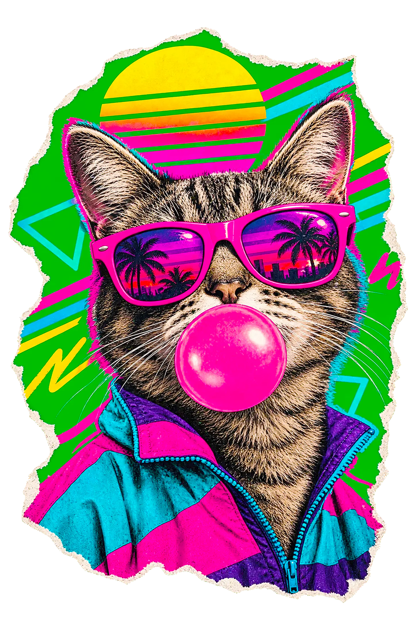 Pack de PNGs de Gatos con Estilo - Diseños Aesthetic en Alta Calidad y Fondo Transparente 3