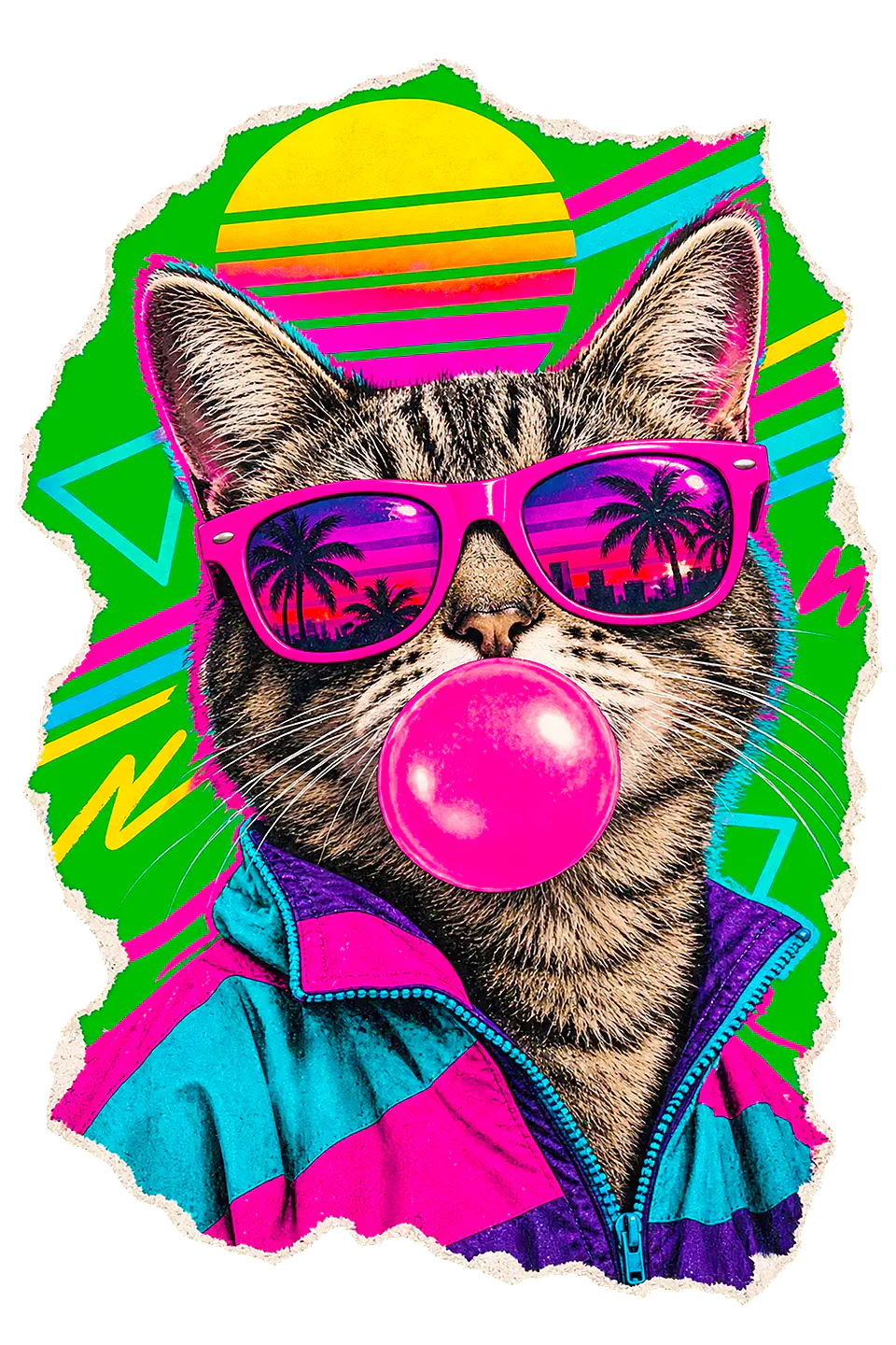 Pack de PNGs de Gatos con Estilo - Diseños Aesthetic en Alta Calidad y Fondo Transparente 3