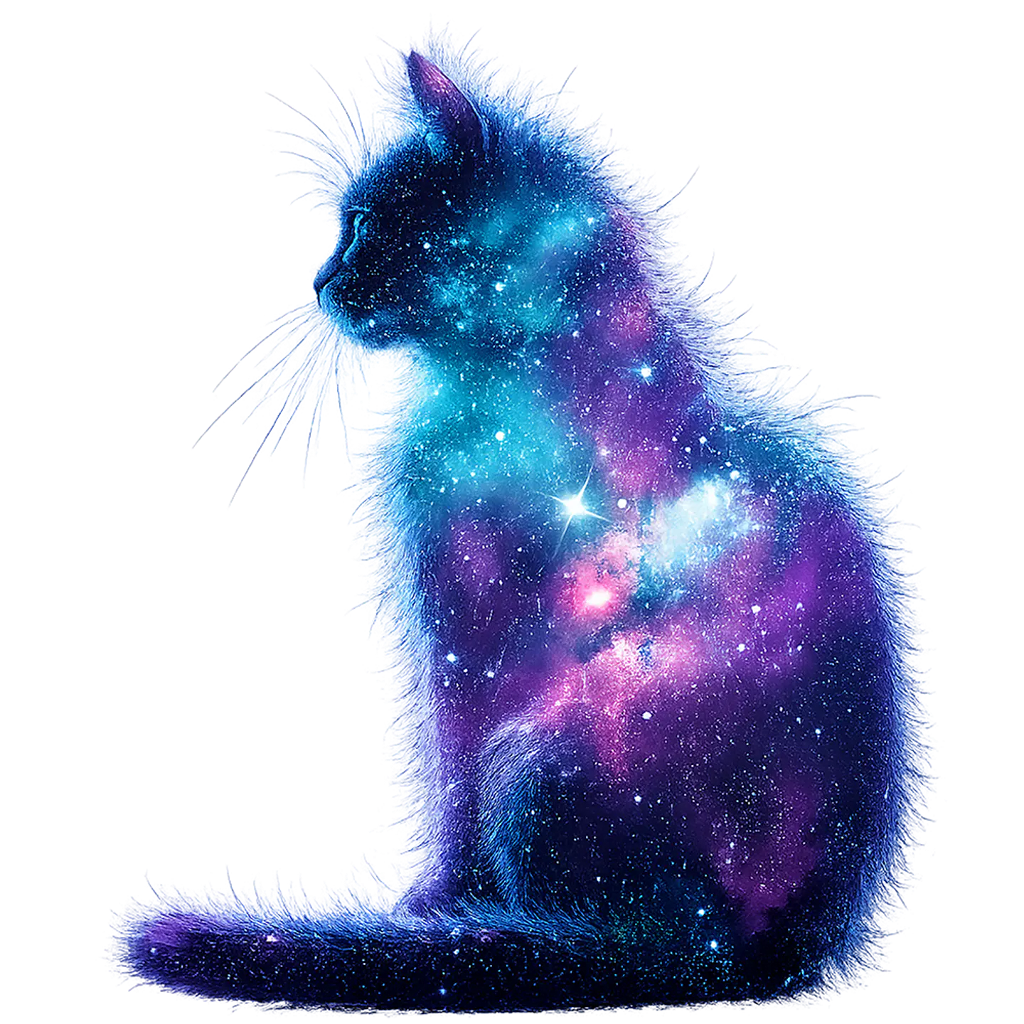 Pack de PNGs de Gatos con Estilo - Diseños Aesthetic en Alta Calidad y Fondo Transparente 8