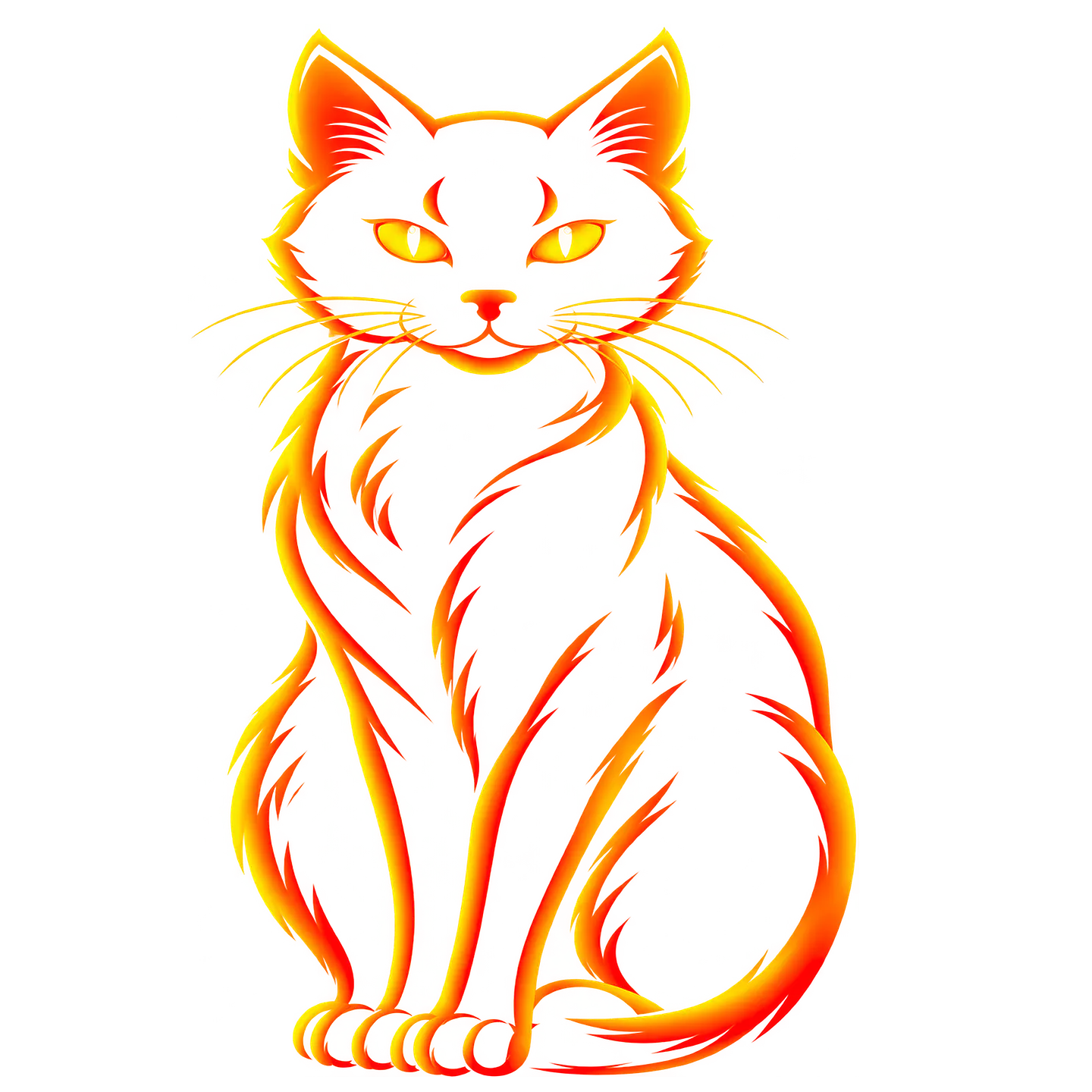 Pack de PNGs de Gatos con Estilo - Diseños Aesthetic en Alta Calidad y Fondo Transparente 16