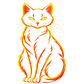 Pack de PNGs de Gatos con Estilo - Diseños Aesthetic en Alta Calidad y Fondo Transparente - Thumbnail 16