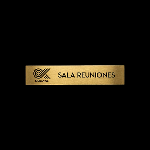 Placa de Identificación para puerta / Oficina personalizada