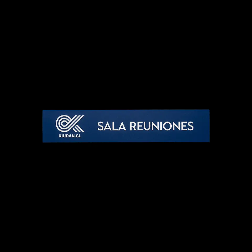Placa de Identificación para puerta / Oficina personalizada 6