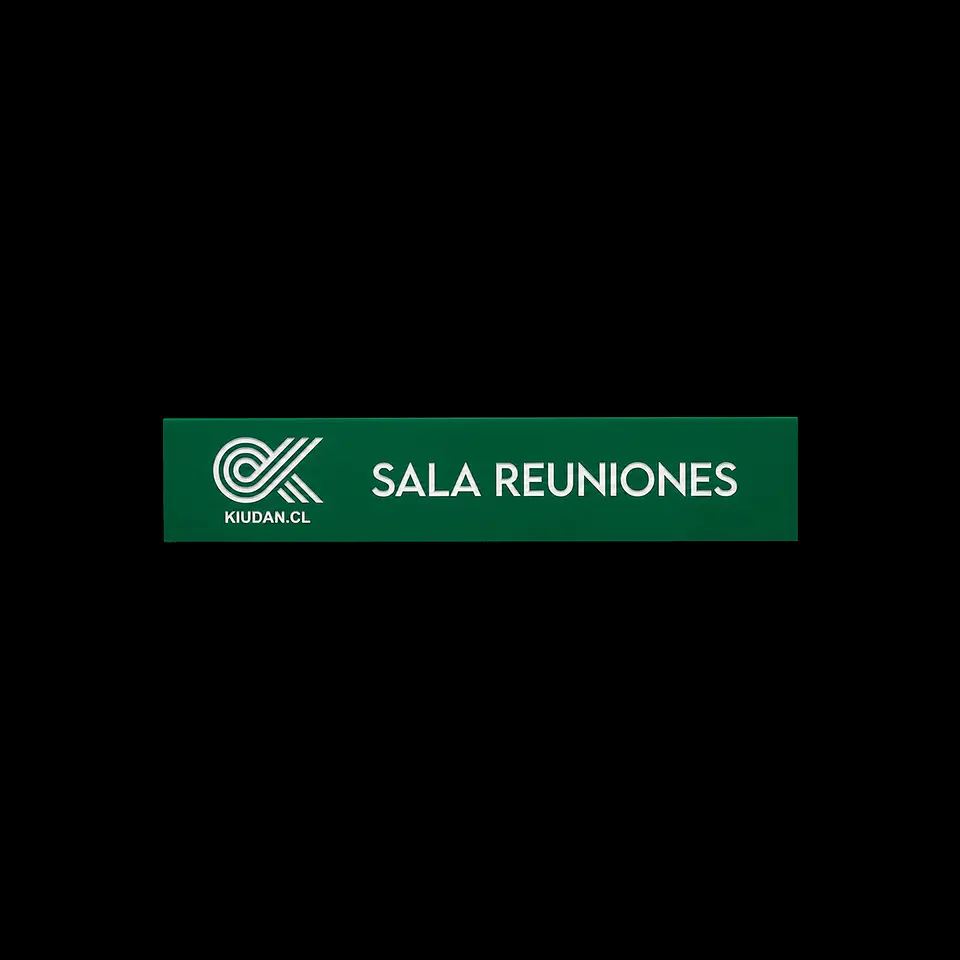 Placa de Identificación para puerta / Oficina personalizada 8