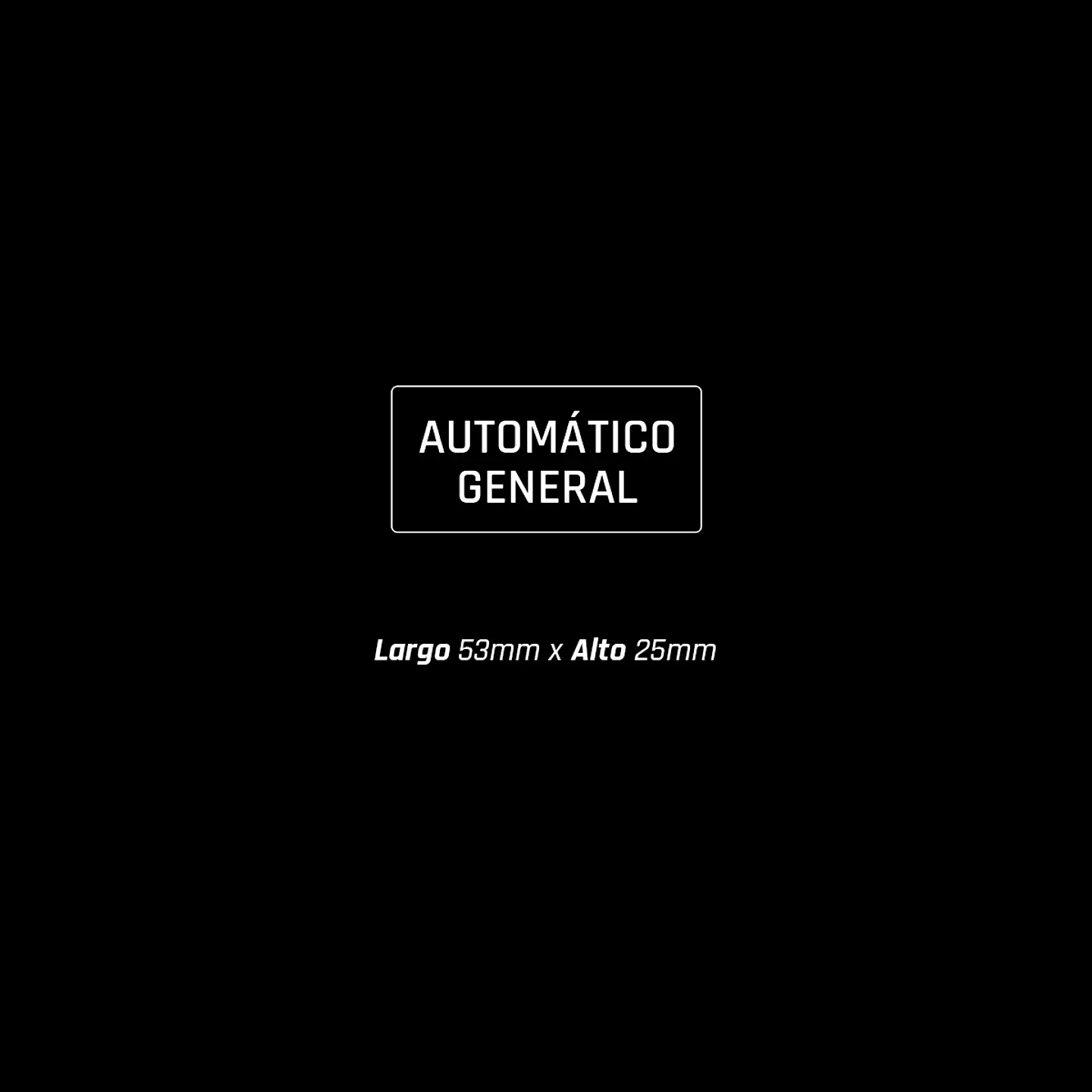 Automático General 53x25mm  (5 unidades) 1