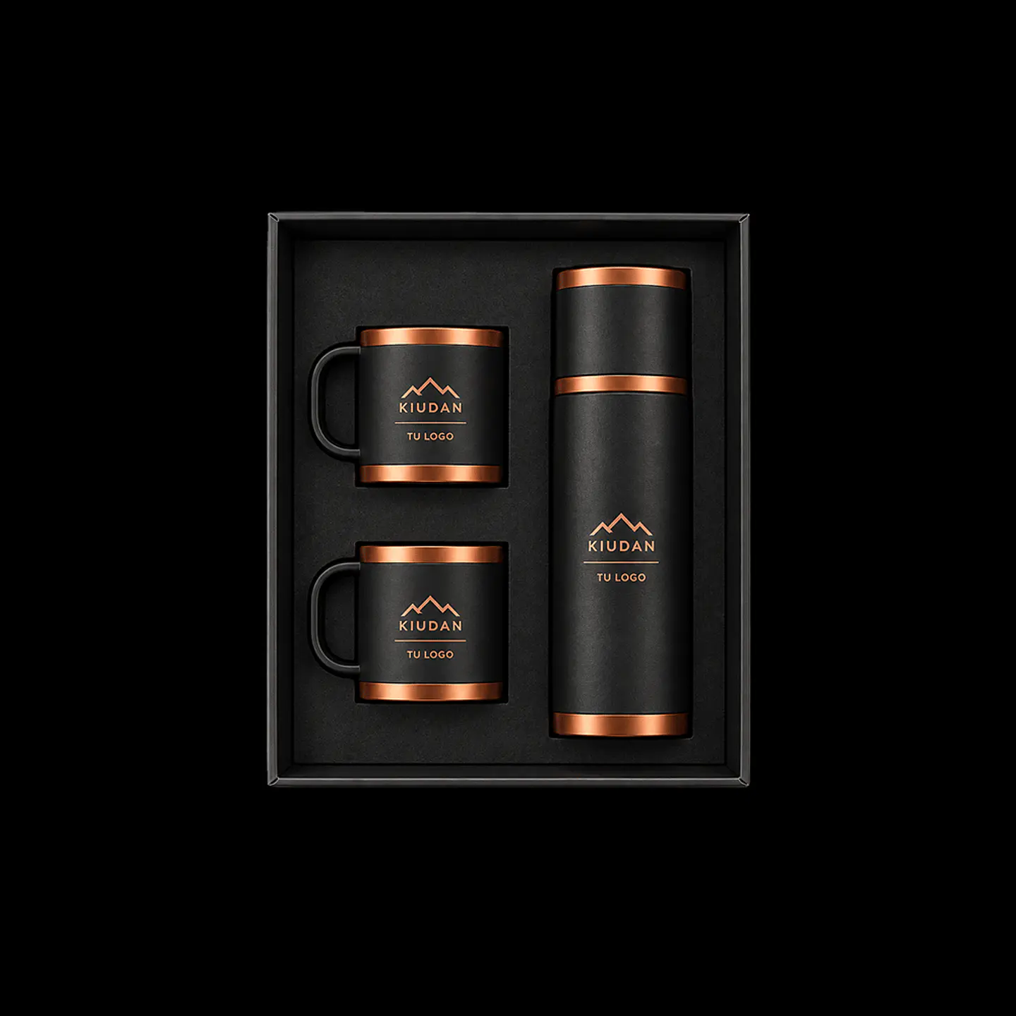 Set Termo Acero Inoxidable Térmico Personalizado 1