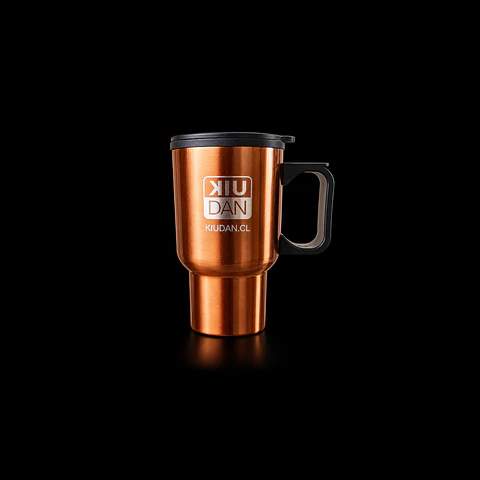 Mug Acero Inoxidable Encobrizado Personalizado