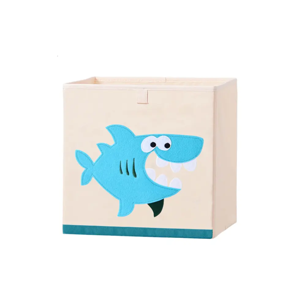 Caja Almacenamiento Juguete Ropa Organizadora Infantil Shark 1