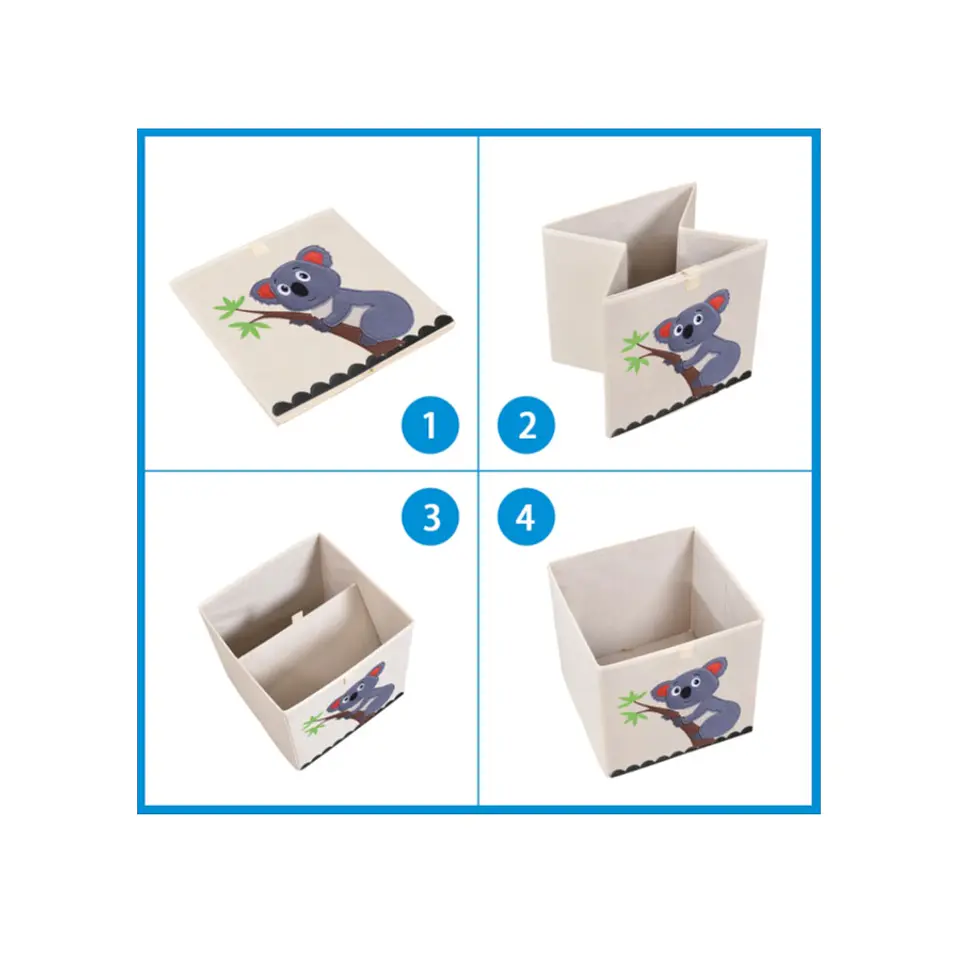 Caja Almacenamiento Juguete Ropa Organizadora Infantil Koala 2