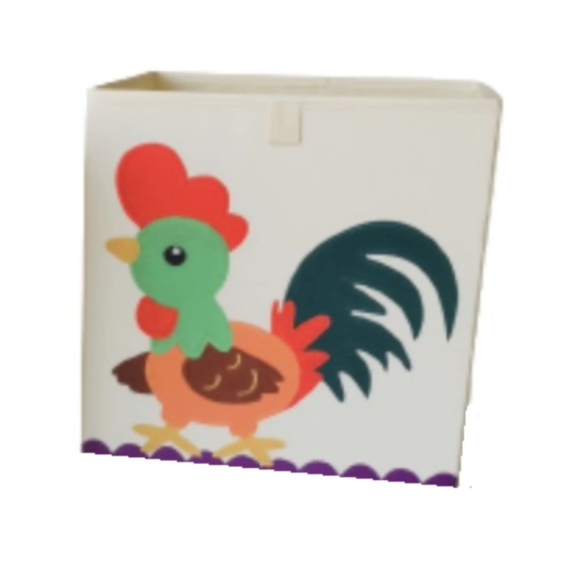 Caja Almacenamiento Juguetes Plegable Infantil Gallo 1