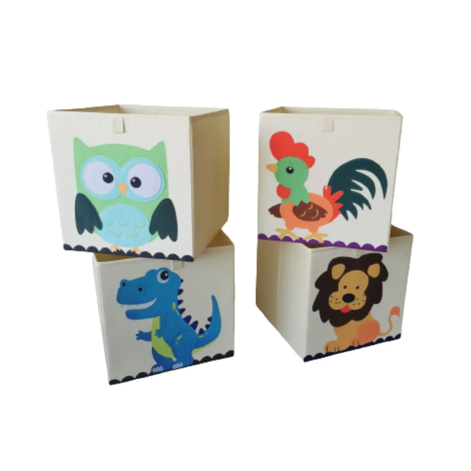 Caja Almacenamiento Juguetes Plegable Infantil Gallo 4