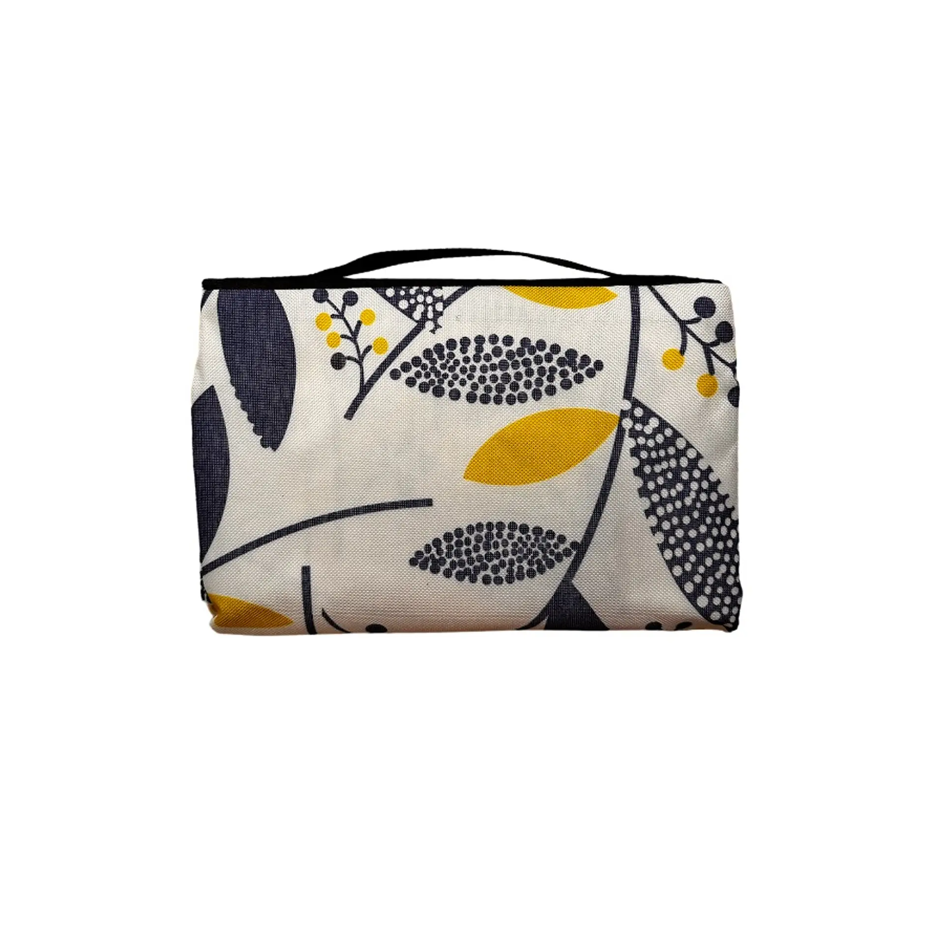 Manta de Picnic Impermeable 150 x 180 Hojas Azules 2