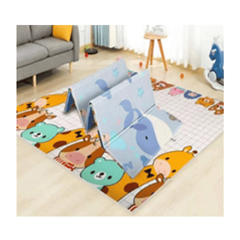 Alfombra Antigolpe Bebe Reversible Plegable 160x180 Ballena 