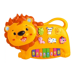 Teclado Infantil Musical Piano Interactivo Leon 30x21 cm