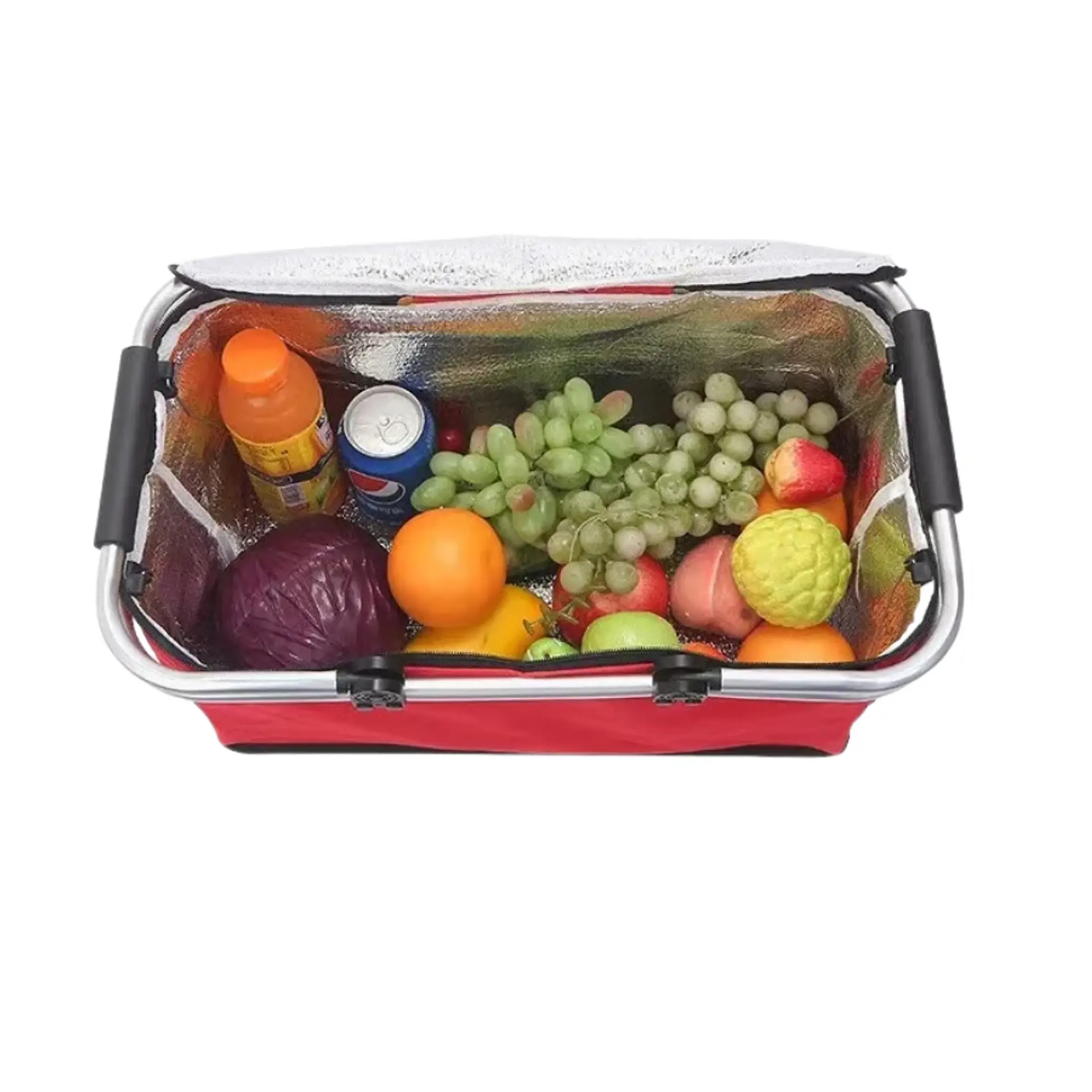 Bolso Termico Plegable Cooler Canasta Picnic Semillas 3