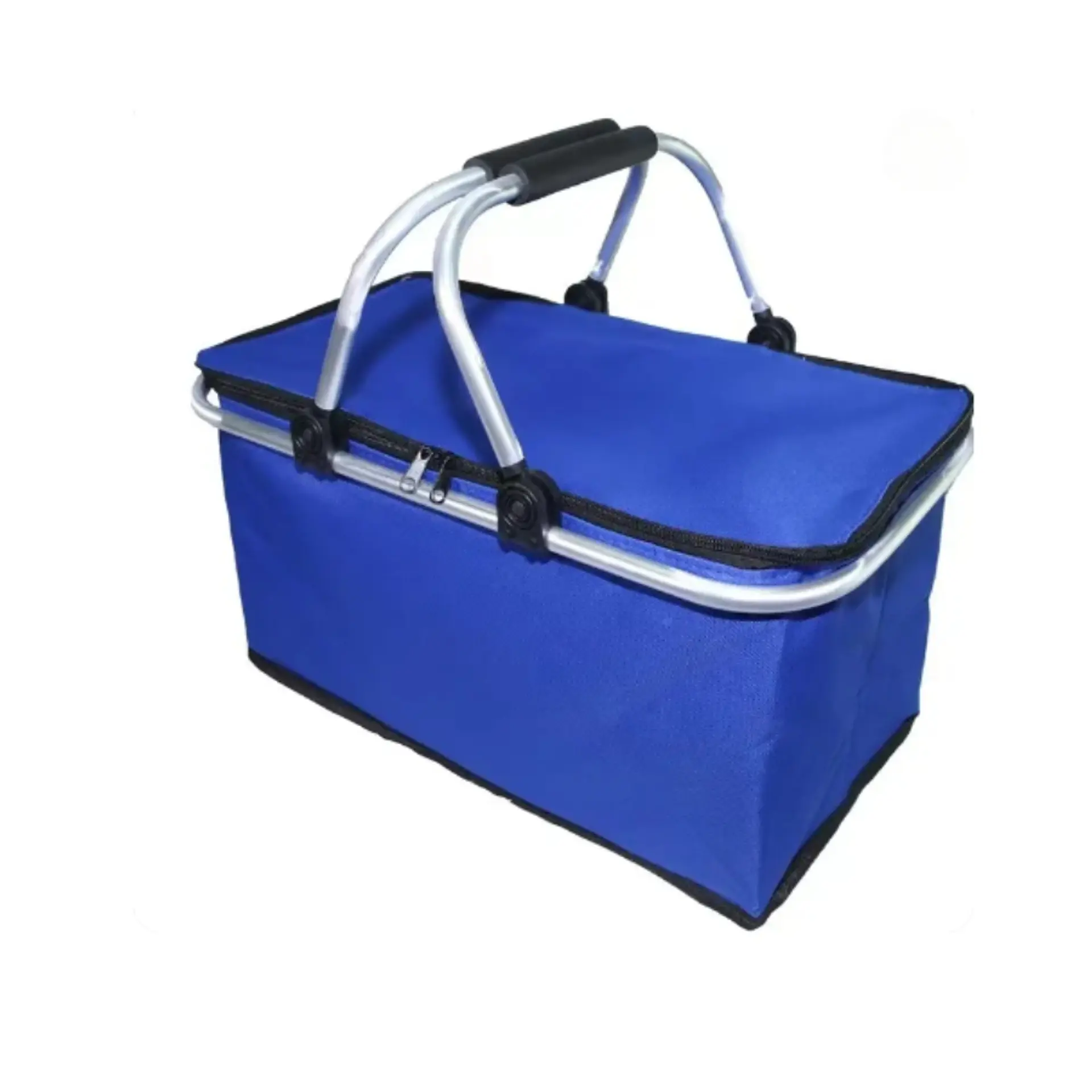 Bolso Termico Plegable Azul Rey Cooler Canasta Picnic 1