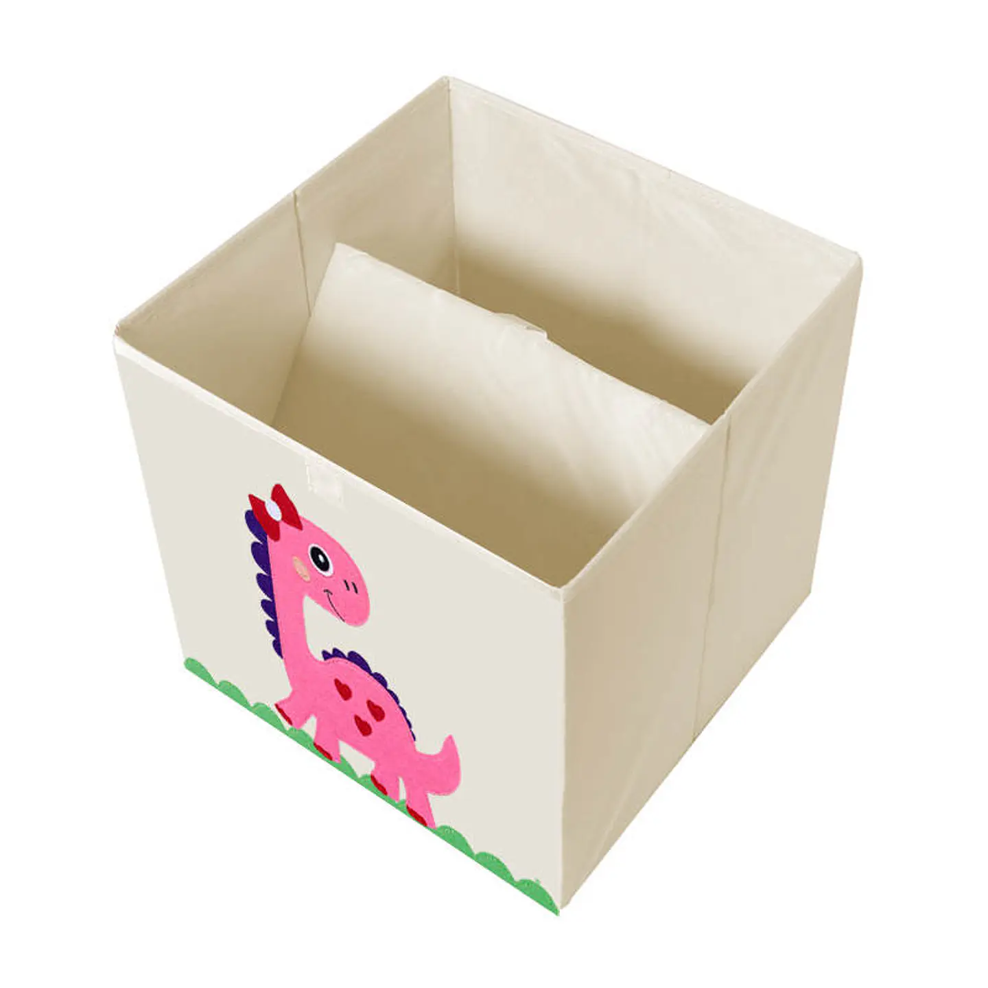 Caja Almacenamiento Juguetes Organizadora Infantil Dino Rosa 3