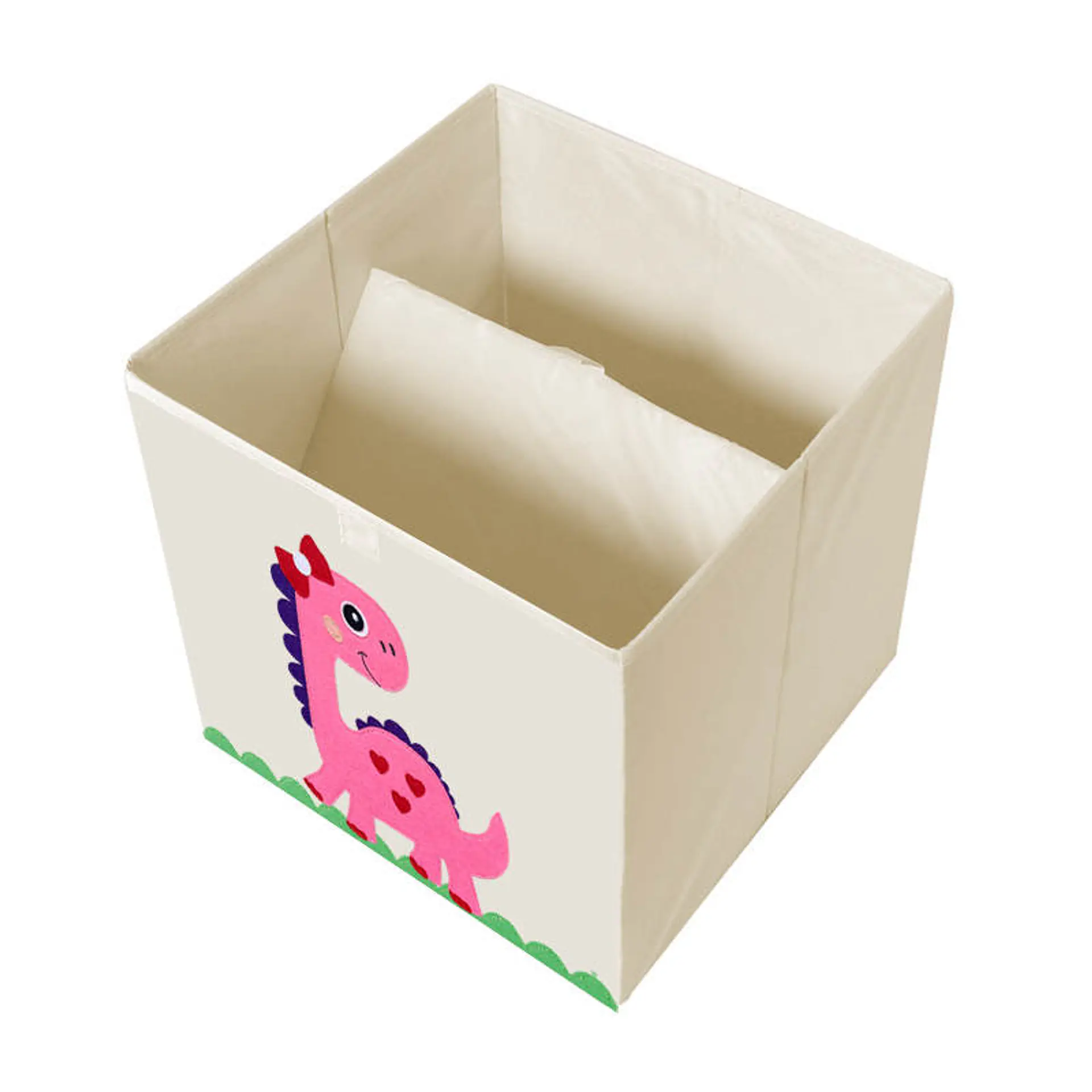 Caja Almacenamiento Juguetes Organizadora Infantil Dino Rosa 3
