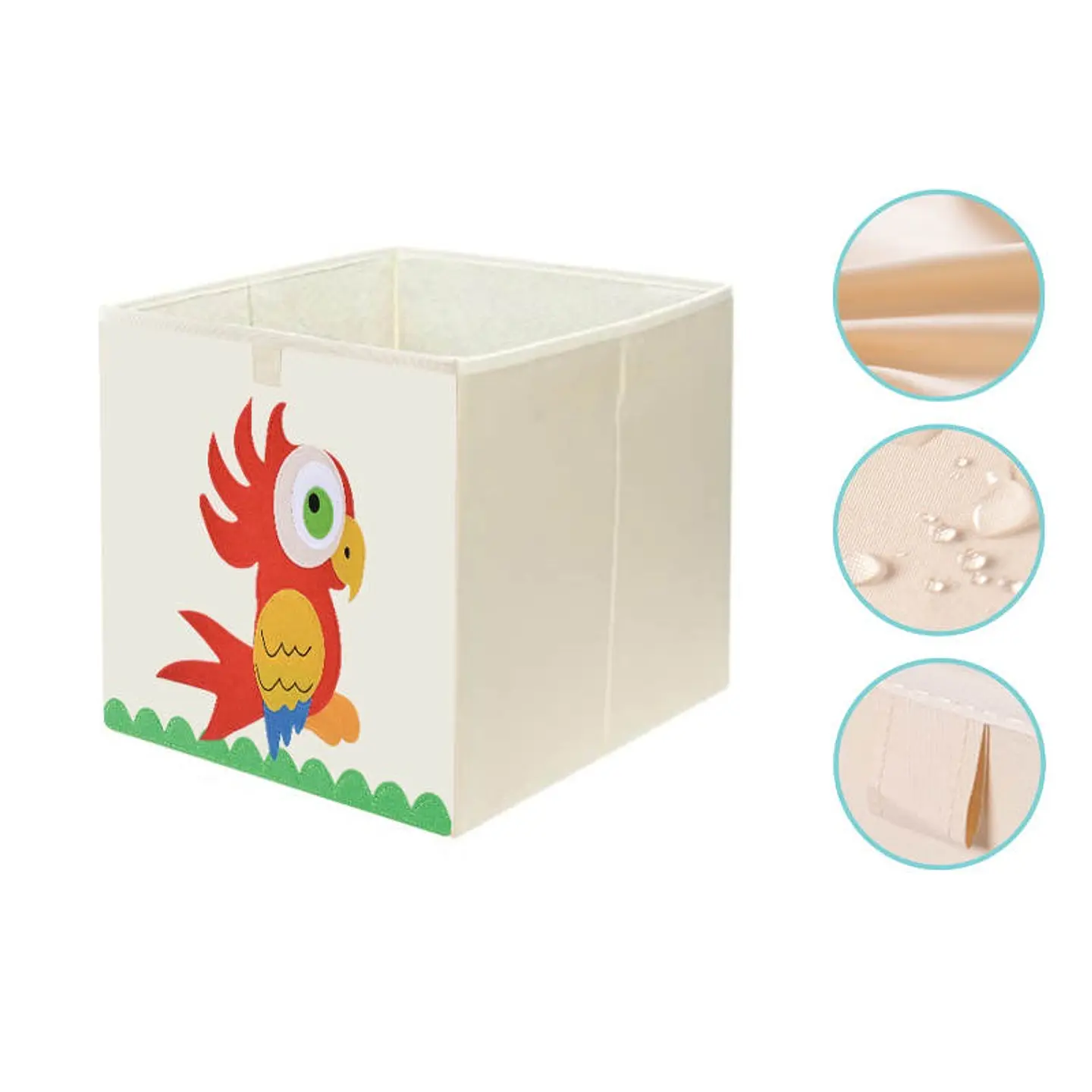 Caja Almacenamiento Juguetes Organizadora Infantil Loro 4
