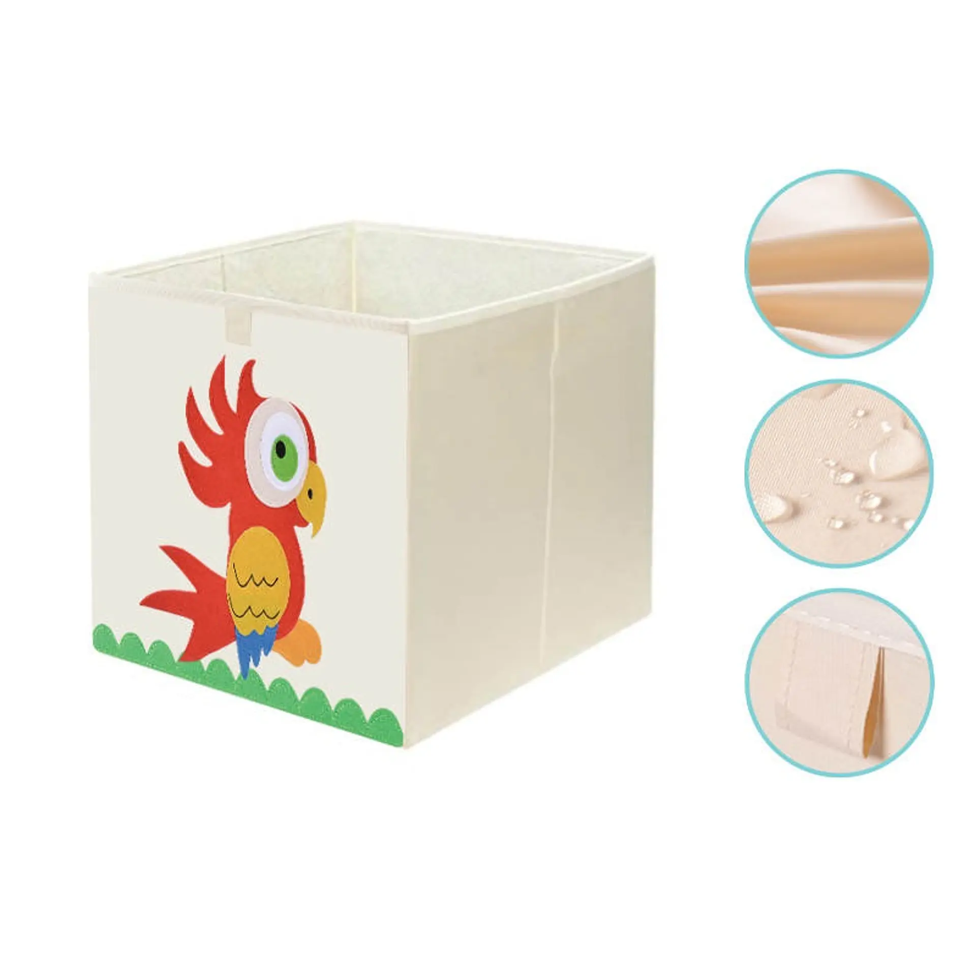 Caja Almacenamiento Juguetes Organizadora Infantil Loro 4