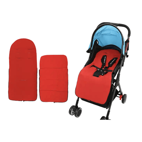 Saco De Dormir Impermeable Para Coche Bebe Rojo