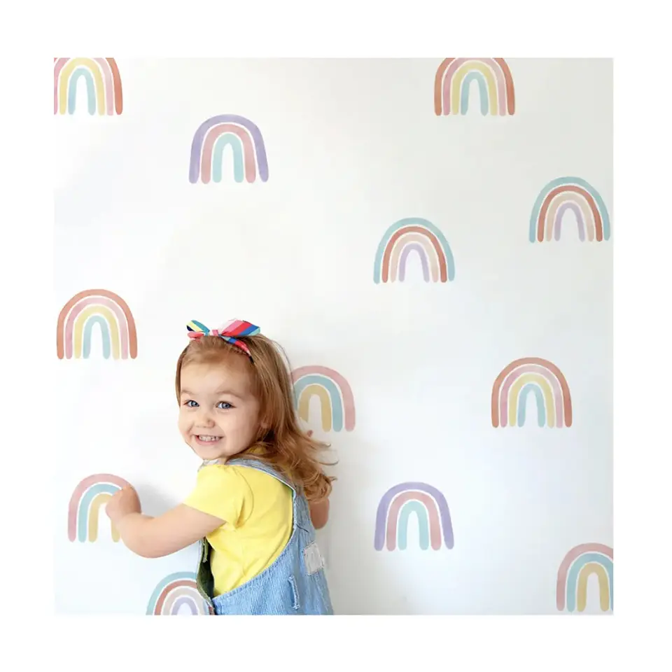 Stickers Adhesivo Pegatinas Decoración De Pared Arcoiris  2