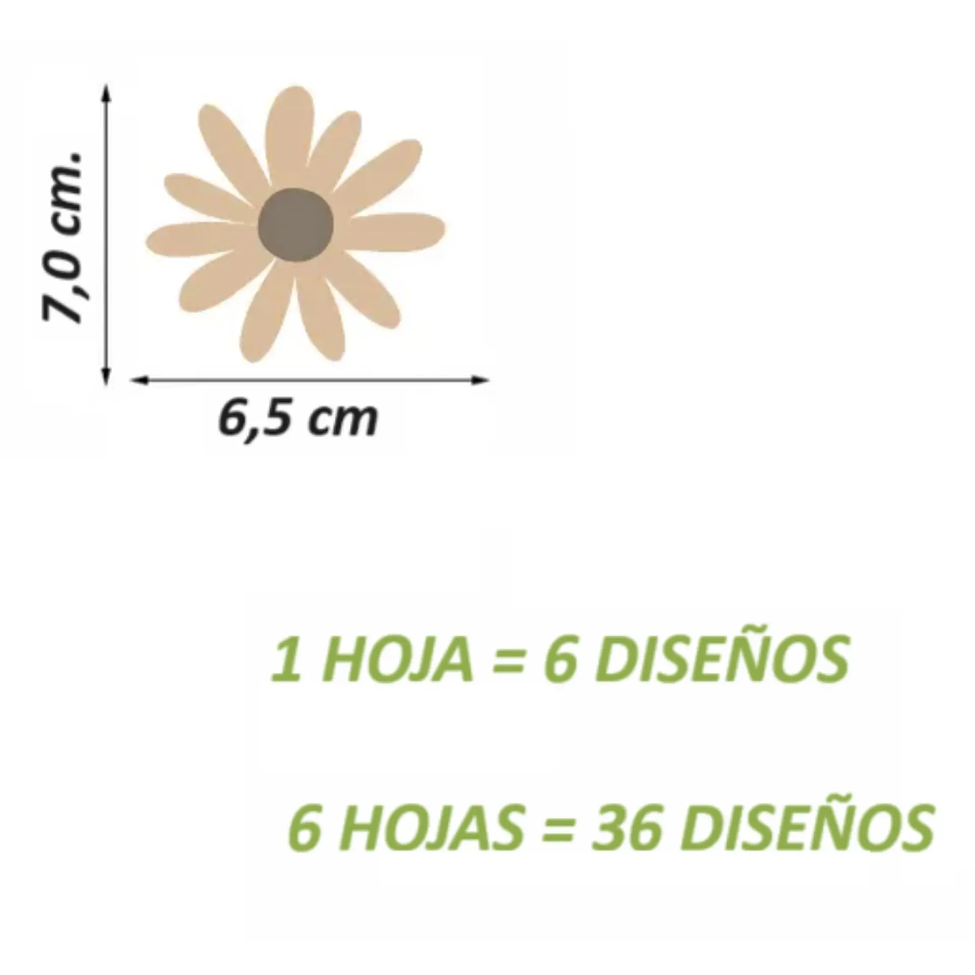 Stickers Adhesivo Pegatinas Decoración De Pared Flores 3