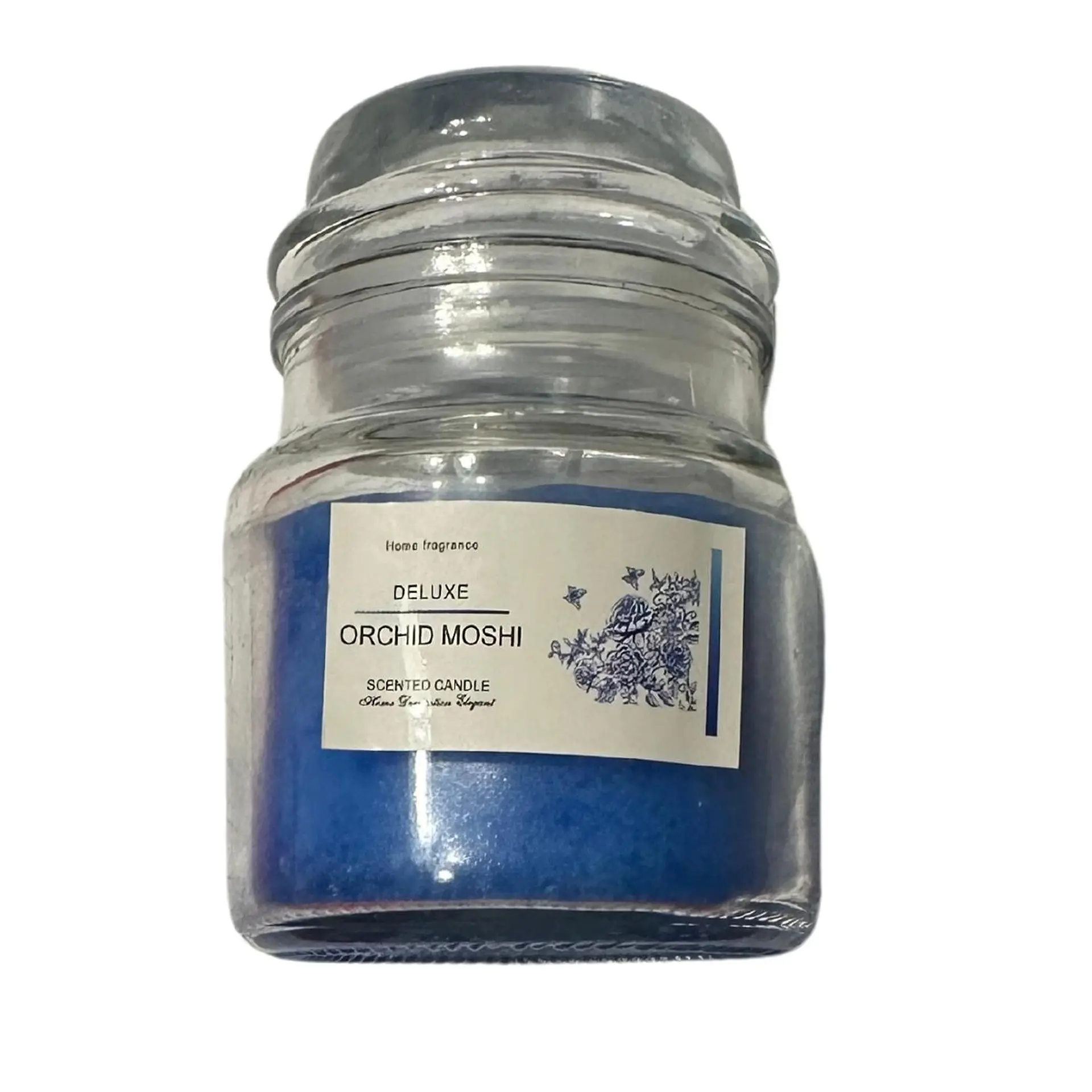 Vela Aromatica Orquidea Tapa Vidrio Abundancia y Belleza 1