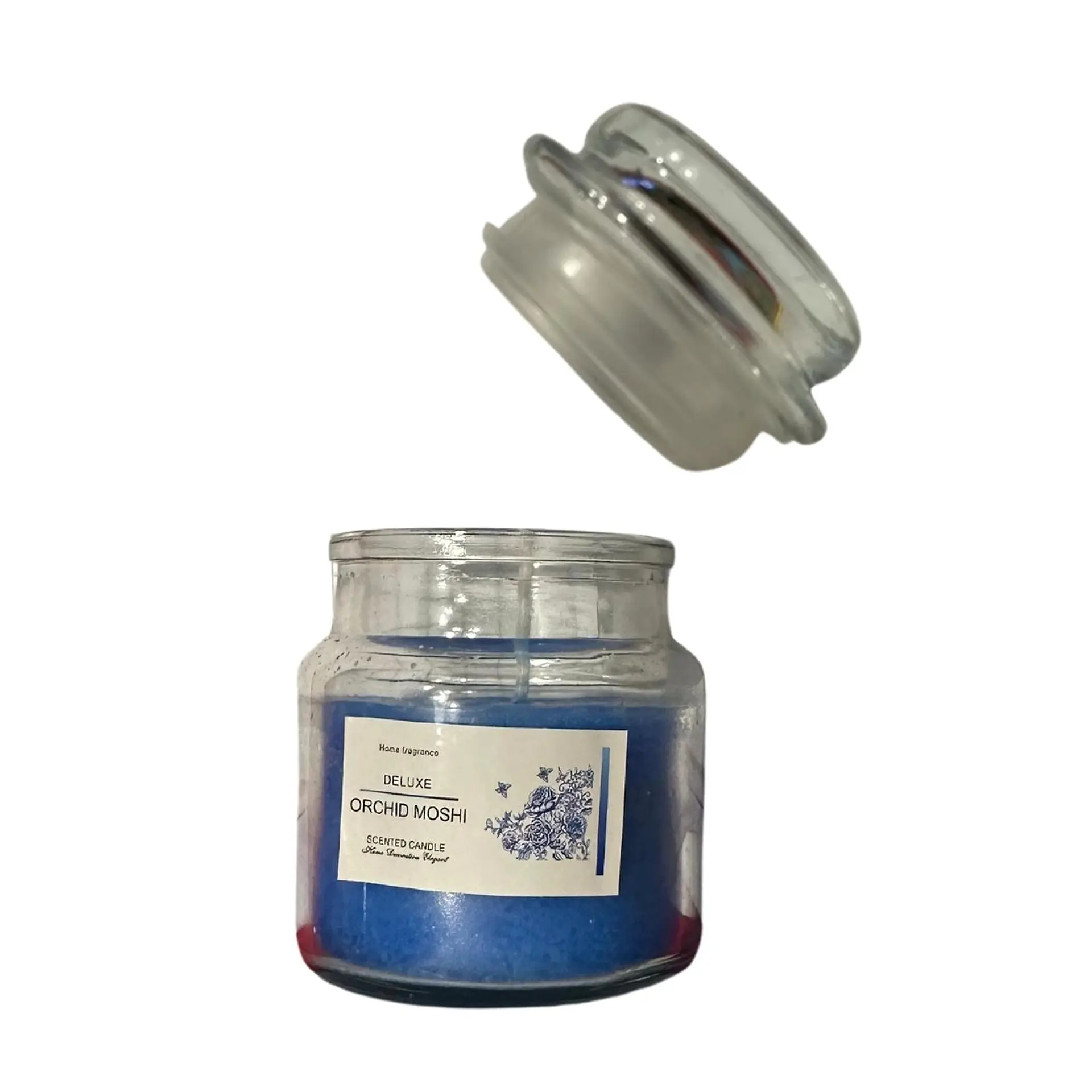 Vela Aromatica Orquidea Tapa Vidrio Abundancia y Belleza 2