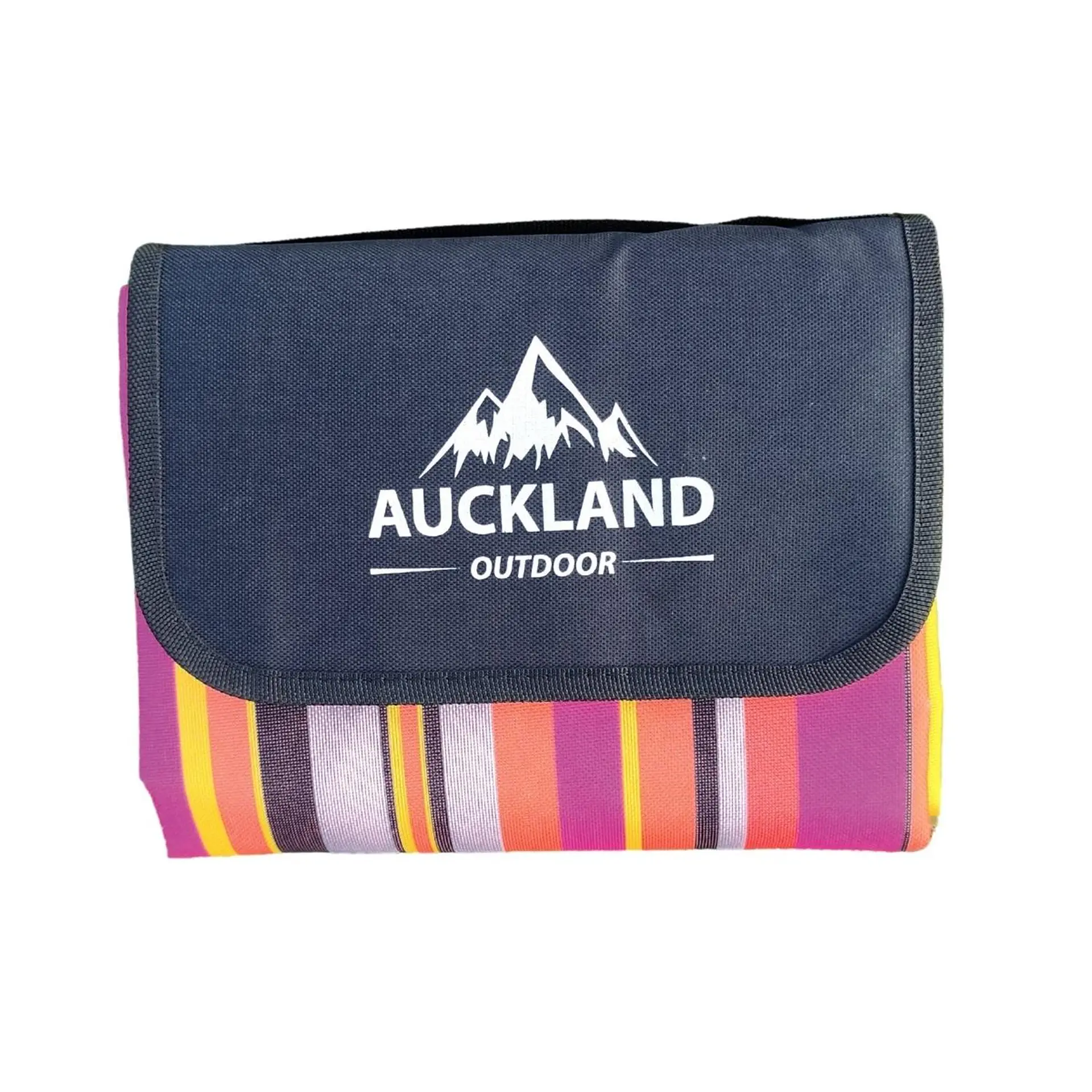 Manta de Picnic Impermeable 150 x 180 Rayas Fucsia 1