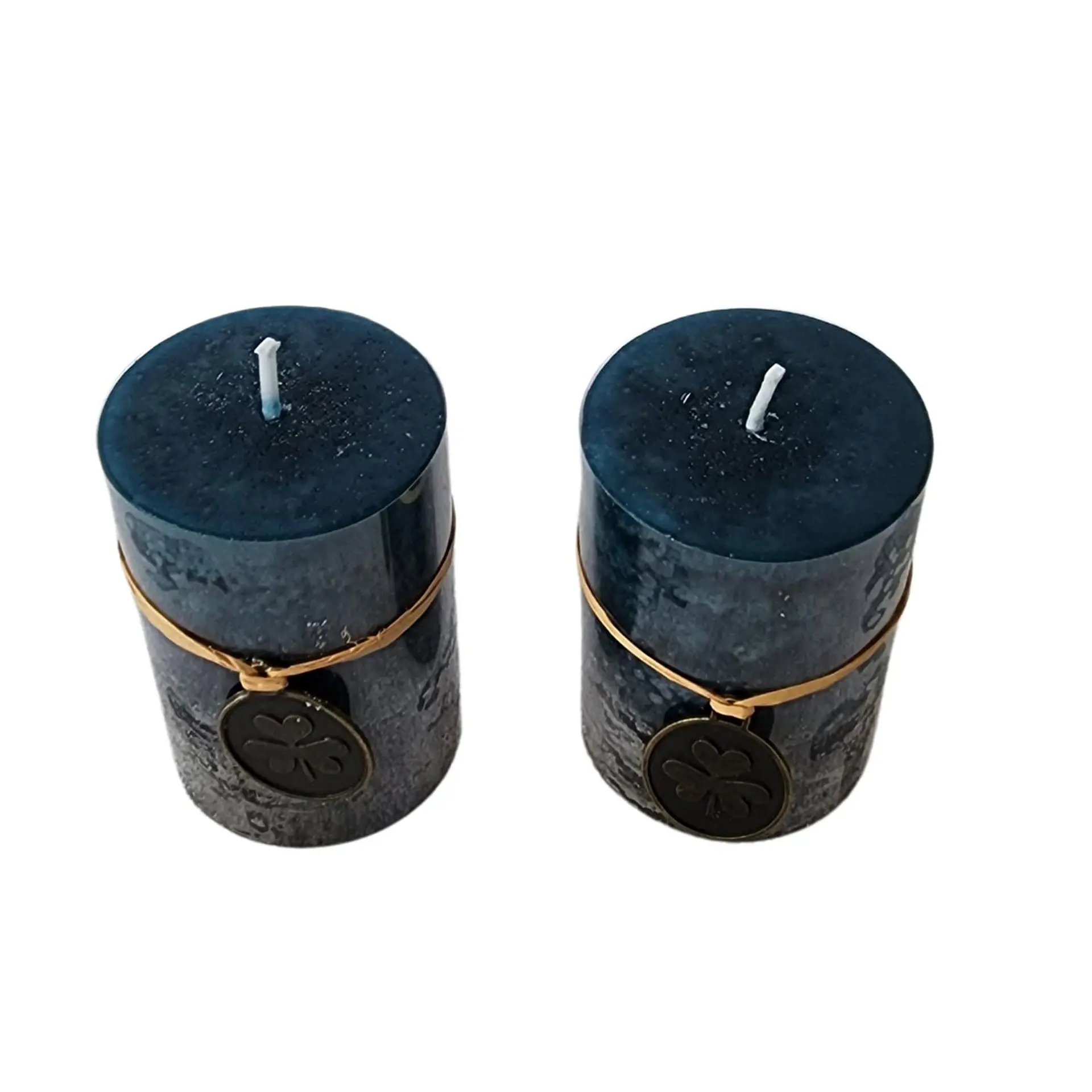 Vela Cirio Velon 7 cm. Dos Unidades Aromaticas Azul 2
