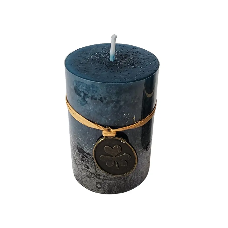 Vela Cirio Velon 7 cm. Dos Unidades Aromaticas Azul 3