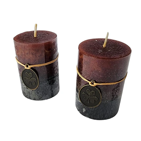 Vela Cirio Velon 7 cm. Dos Unidades Aromaticas Caramel