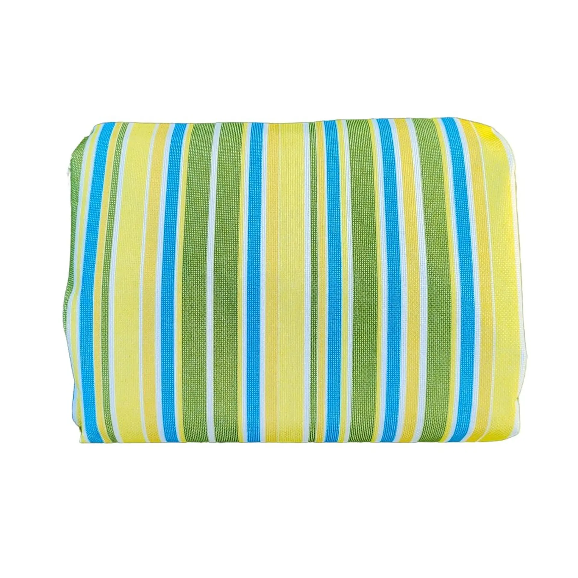Manta de Picnic Impermeable 150 x 180 Rayas Verde 2