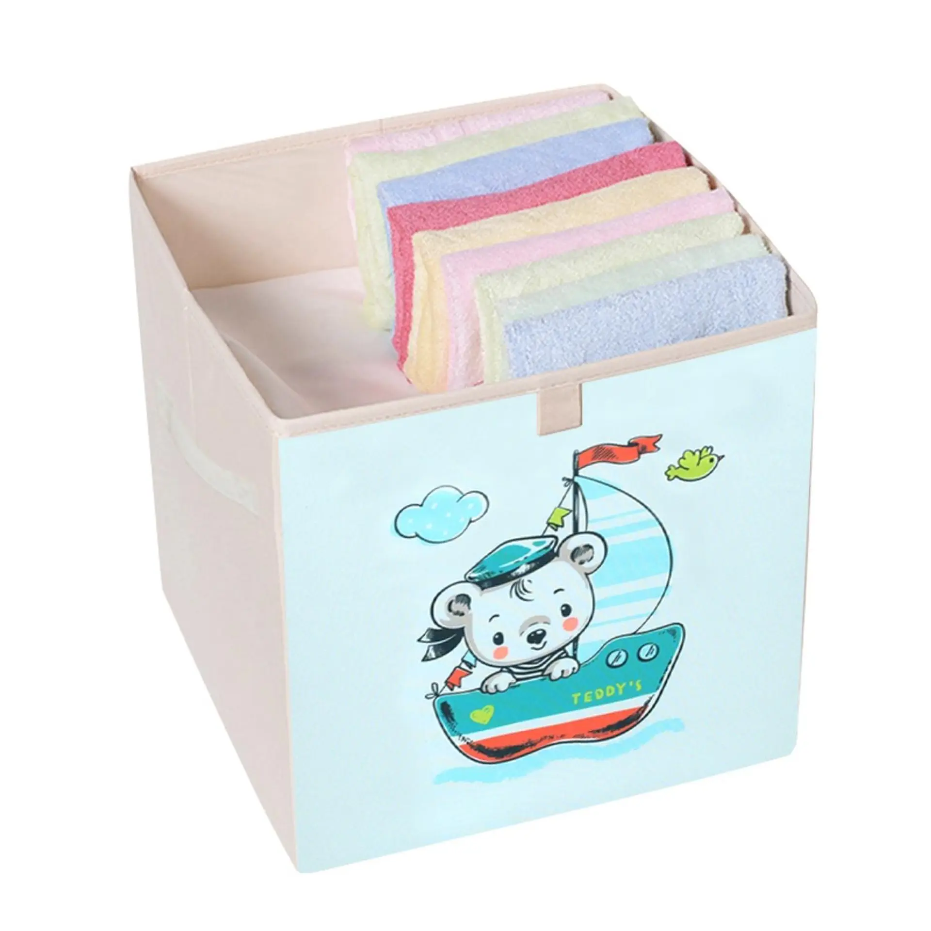 Caja Organizadora Juguetes Ropa Infantil Barquito 1